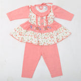 Newborn Girls Full Sleeves Suit - Pink, Kids, NB Girls Sets And Suits, Chase Value, Chase Value