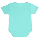 Newborn Boys Half Sleeves Romper - Cyan, Kids, Newborn Boys Rompers, Chase Value, Chase Value