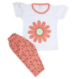 Newborn Girls Half Sleeves Suit - Rust, Kids, Newborn Girls Sets And Suits, Chase Value, Chase Value