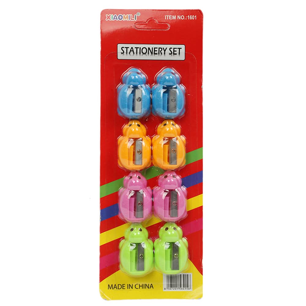 Sharpener Pack Of 8, Pencil Boxes & Stationery Sets, Chase Value, Chase Value