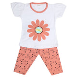 Newborn Girls Half Sleeves Suit - Rust, Kids, Newborn Girls Sets And Suits, Chase Value, Chase Value