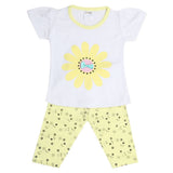 Newborn Girls Half Sleeves Suit - Yellow, Kids, Newborn Girls Sets And Suits, Chase Value, Chase Value