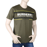 Men's Half sleeves Printed Round Neck T-Shirt - Green, Men, T-Shirts And Polos, Chase Value, Chase Value