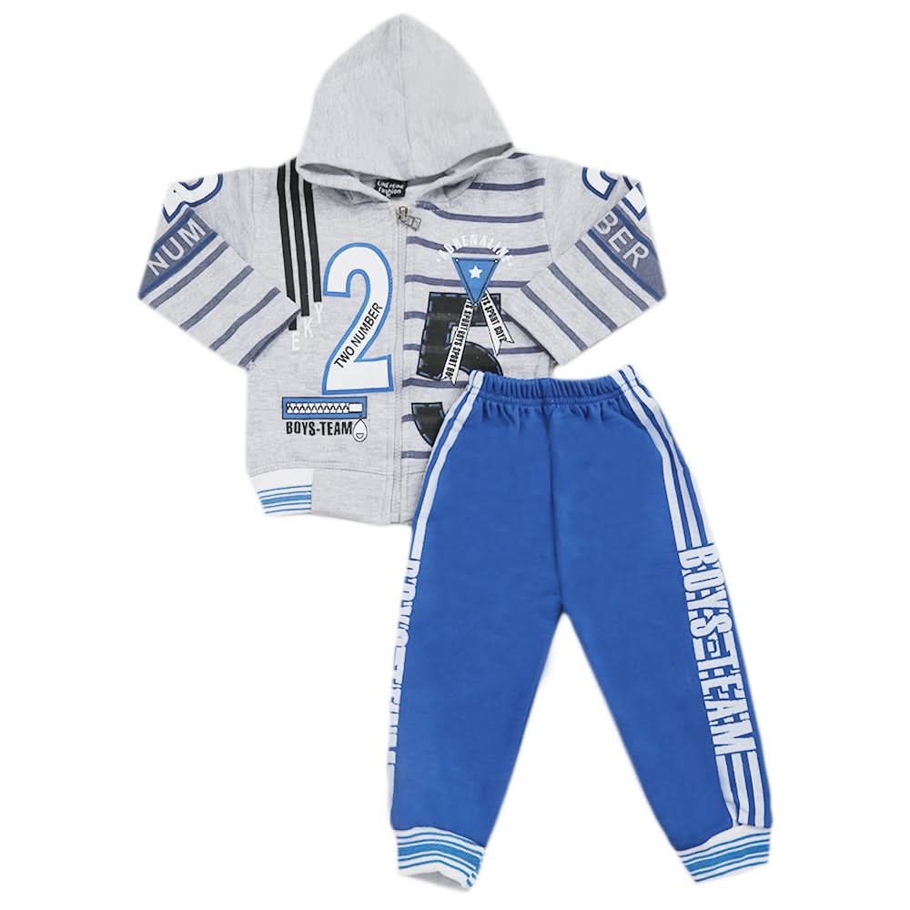 Boys Pajama Fleece Suit - Blue, Kids, Boys Sets And Suits, Chase Value, Chase Value