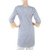 Women's Kurti - Navy Blue, Women, Ready Kurtis, Chase Value, Chase Value