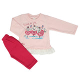 Newborn Girls Pajama Suit - Pink, Newborn Girls Sets & Suits, Chase Value, Chase Value