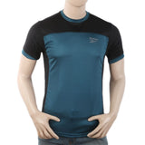 Men's Half Sleeves T-Shirt - Steel Green, Men, T-Shirts And Polos, Chase Value, Chase Value
