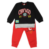 Boys Full Sleeves Pajama Suit - Black, Boys Sets & Suits, Chase Value, Chase Value