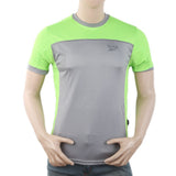 Men's Half Sleeves T-Shirt - Light Grey, Men, T-Shirts And Polos, Chase Value, Chase Value