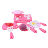 Kitchen Cooking Set For Kids - Pink, Kids, Cosmetic and Kitchen Sets, Chase Value, Chase Value