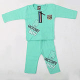 Newborn Boys Full Sleeves Suit - Green, Kids, NB Boys Sets And Suits, Chase Value, Chase Value