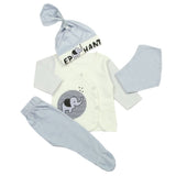 Newborn Boys Full Sleeves Suit - Light Purple, Newborn Boys Sets & Suits, Chase Value, Chase Value