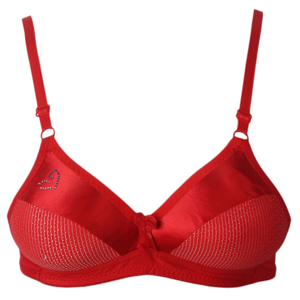 Women's Foam Bra - Red, Women, Bras, Chase Value, Chase Value