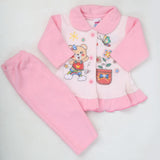Newborn Girl Full Sleeves Polar Suit - Pink, Kids, NB Girls Sets And Suits, Chase Value, Chase Value