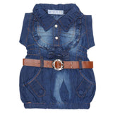 Girls Denim Top - Blue, Kids, Tops, Chase Value, Chase Value
