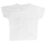Newborn Boys Half Sleeves T-Shirt - White, Kids, Newborn Boys Shirts And T-Shirts, Chase Value, Chase Value