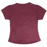 Girls H/S T.shirt seq sticker Purple, Kids, Girls T-Shirts, Chase Value, Chase Value