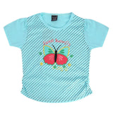 Girls H/S T-shirt Print -L-Bule, Kids, Girls T-Shirts, Chase Value, Chase Value