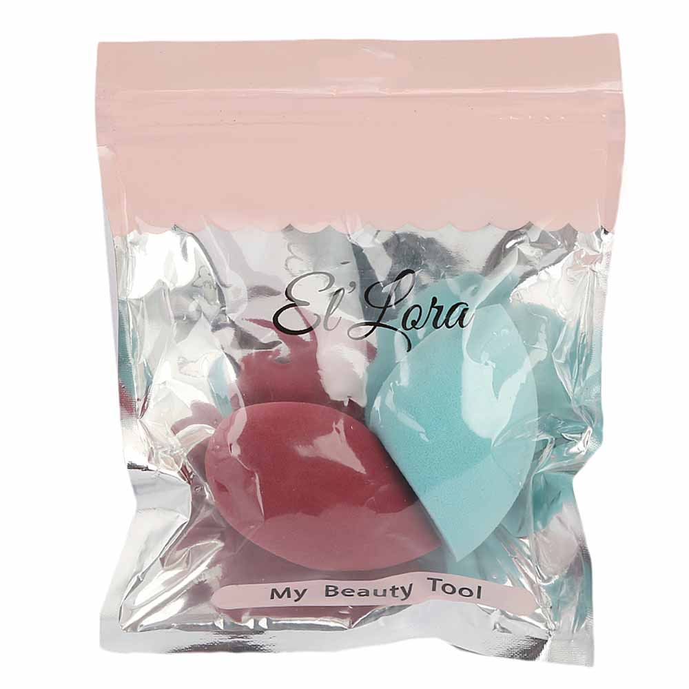 Ellora Makeup Puff 2 pcs, Beauty & Personal Care, Brushes And Applicators, Ellora, Chase Value