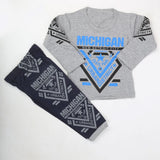 Boys Full Sleeves Suit 8704 - Grey, Kids, Boys Sets And Suits, Chase Value, Chase Value
