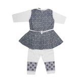 Girls Fancy 2 Piece Suit - Dark Grey, Kids, Girls Sets And Suits, Chase Value, Chase Value