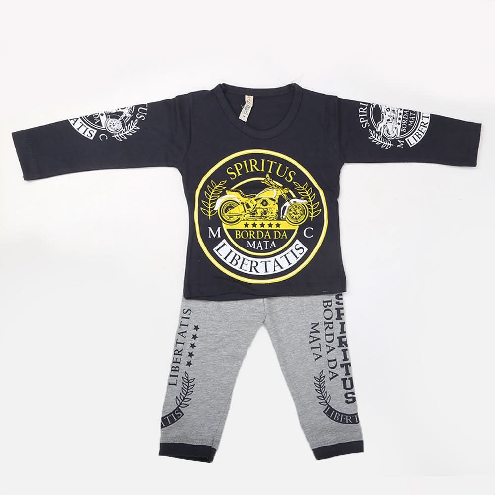 Boys Full Sleeves Suit 8705 - Navy Blue, Kids, Boys Sets And Suits, Chase Value, Chase Value