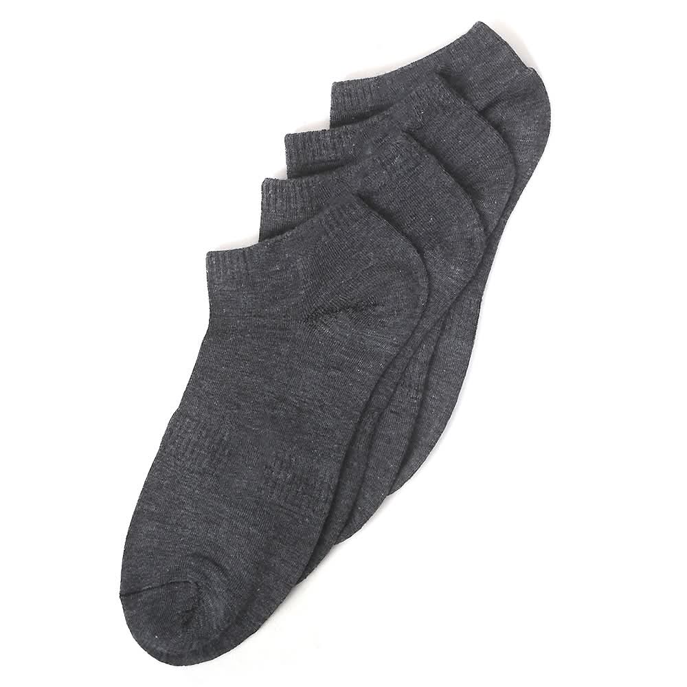 Men’s 2 Pieces Ankle Socks - Grey, Men, Mens Socks, Chase Value, Chase Value