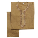 Newborn Boys Shalwar Suit - Brown, Kids, Newborn Boys Shalwar Suits, Chase Value, Chase Value