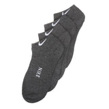 Men’s 2 Pieces Ankle Socks - Dark Grey, Men, Mens Socks, Chase Value, Chase Value
