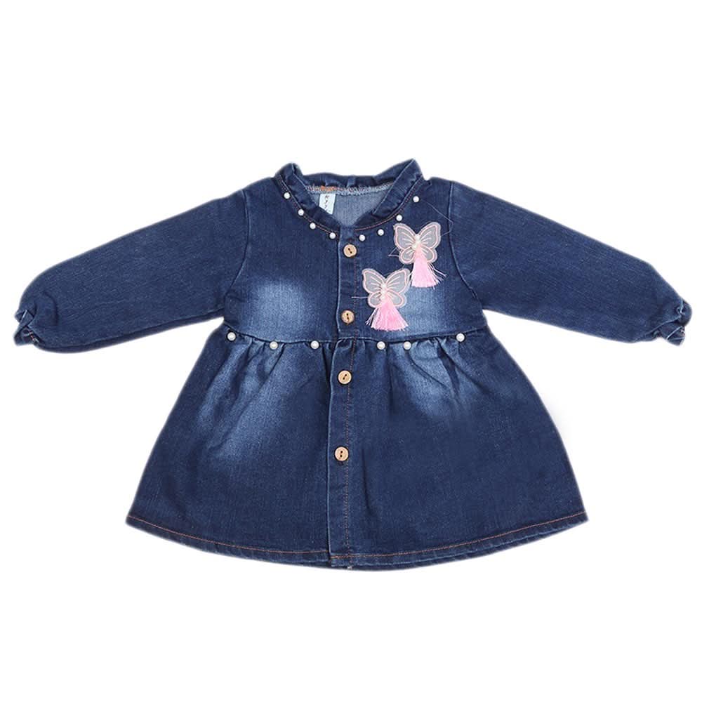 Girls Denim Top - Blue, Kids, Tops, Chase Value, Chase Value