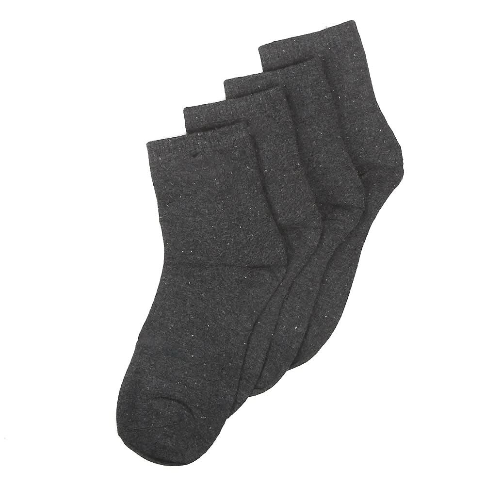 Men’s 2 Pieces Long Ankle Socks - Dark Grey, Men, Mens Socks, Chase Value, Chase Value