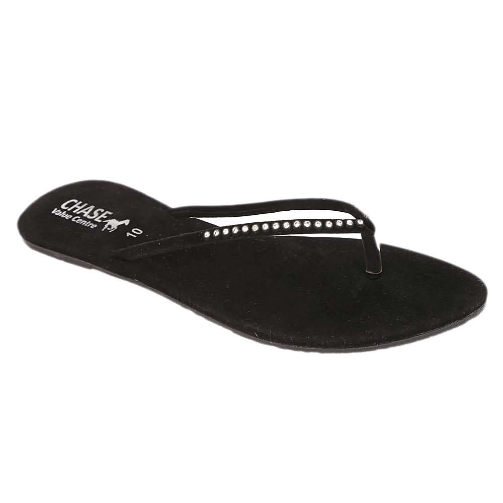 Women's Slipper (J315) - Black, Women, Slippers, Chase Value, Chase Value