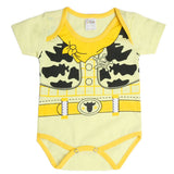 Newborn Boys Half Sleeves Romper - Yellow, Kids, Newborn Boys Rompers, Chase Value, Chase Value