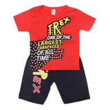 Boys Half Sleeves Short Suit SML CVC-33-Red, Kids, Boys Sets And Suits, Chase Value, Chase Value