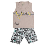 Boys Sando 2 Piece Suit - Khaki, Kids, Boys Sets And Suits, Chase Value, Chase Value