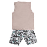 Boys Sando 2 Piece Suit - Khaki, Kids, Boys Sets And Suits, Chase Value, Chase Value