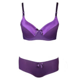 Women's Foam Bra & Panty Set - Purple, Women, Bra And Panty Sets, Chase Value, Chase Value