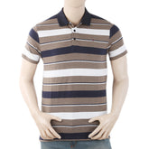 Men's Half Sleeves Polo T-Shirt - Brown, Men, T-Shirts And Polos, Chase Value, Chase Value