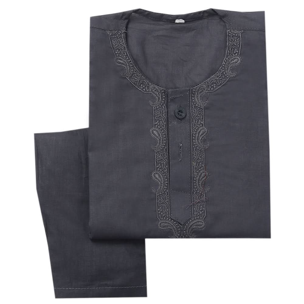 Newborn Boys Shalwar Suit - Dark Grey, Kids, Newborn Boys Shalwar Suits, Chase Value, Chase Value