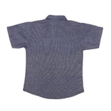Boys Casual Chambray Shirt Half Sleeves -Dark Blue, Kids, Boys Shirts, Chase Value, Chase Value