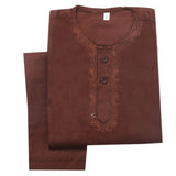 Newborn Boys Shalwar Suit - Coffee, Kids, Newborn Boys Shalwar Suits, Chase Value, Chase Value