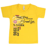 Boys Half Sleeves T-Shirt - Yellow, Kids, Boys T-Shirts, Chase Value, Chase Value