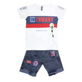 Boys Half Sleeves Suit 43202-Red, Kids, Boys Sets And Suits, Chase Value, Chase Value