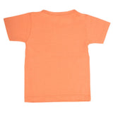 Boys Half Sleeves T-Shirt - Orange, Kids, Boys T-Shirts, Chase Value, Chase Value