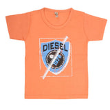 Boys Half Sleeves T-Shirt - Orange, Kids, Boys T-Shirts, Chase Value, Chase Value