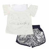 Girls Suit - White, Kids, Girls Sets And Suits, Chase Value, Chase Value