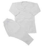 Newborn Boys Shalwar Suit - White, Kids, Newborn Boys Shalwar Suits, Chase Value, Chase Value