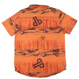 Boys Half Sleeves Printed Shirt - Orange, Kids, Boys Shirts, Chase Value, Chase Value