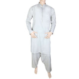 Men's Slim Fit Kurta Shalwar - Fancy - Grey, Men, Shalwar Kameez, Chase Value, Chase Value