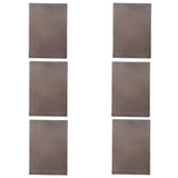 Table Mat 6Pcs - A - Coffee, Home & Lifestyle, Mats, Chase Value, Chase Value